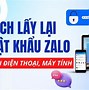 Cách Lấy Lại Mật Khẩu Zalo Trên Điện Thoại Khác