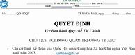 Quyết Định Ban Hành Quy Chế Sử Dụng Con Dấu Của Đảng Ủy Xã